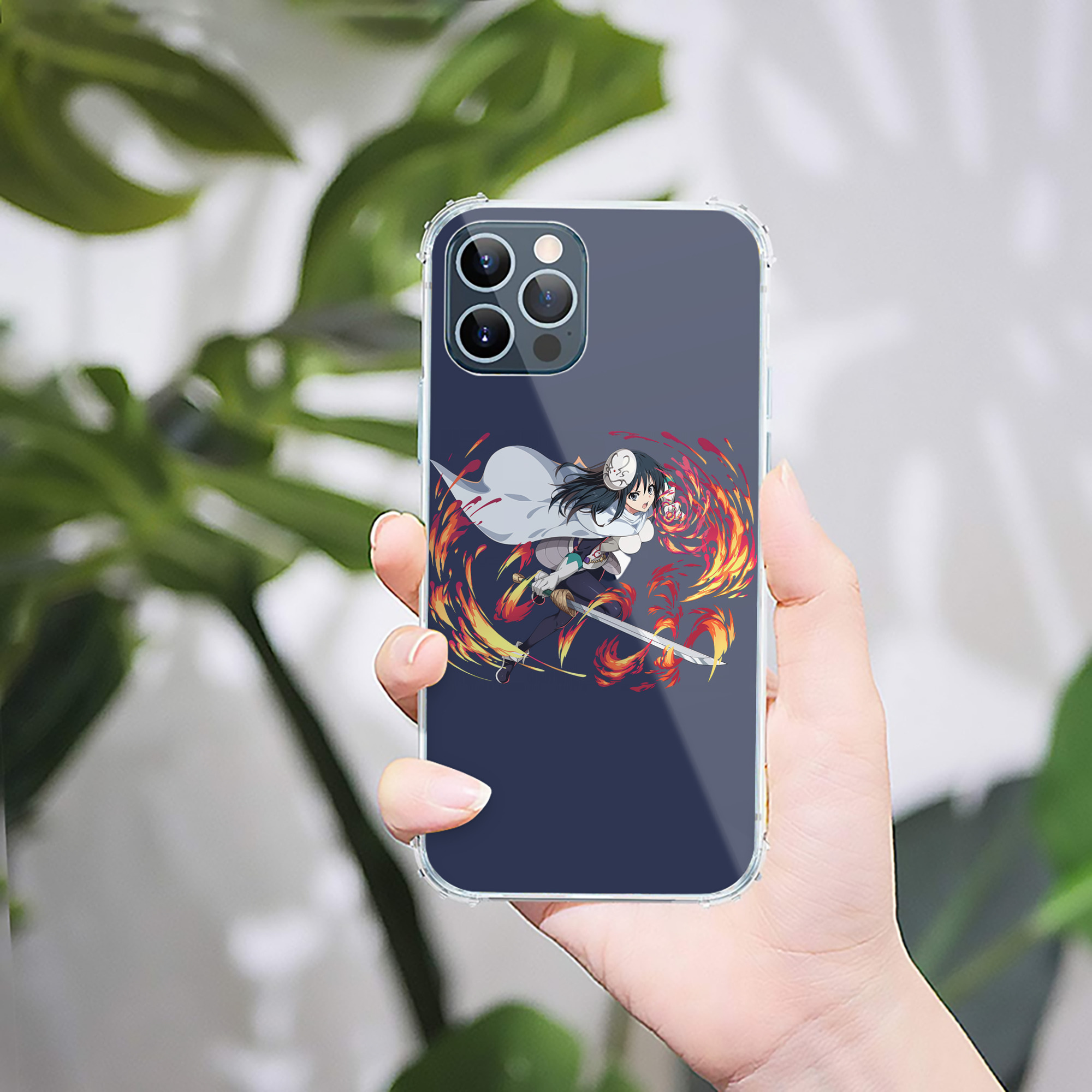 （画像用） 転スラ Regarding Reincarnated to Slime 【iPhone 12シリーズ対応】透明スマホケース（クリアソフトケース）
